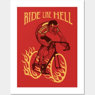 Ride like Hell Posters and Art